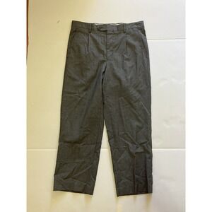 Santorelli Dress Pants Men Size 32 Gray Chino Straight Cut